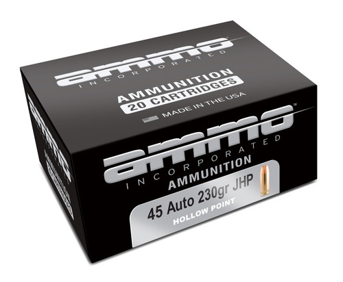 Ammo Inc 45 ACP Ammo 230gr JHP Ammunition - 200 Rounds