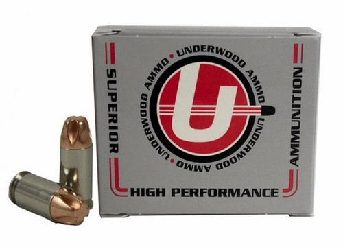 Underwood Ammo .380 ACP +P Ammo 90gr Xtreme Penetrator Ammunition - 20 Rounds