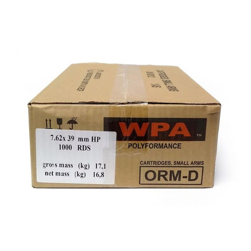 Wolf 7.62x39mm Ammo 123gr HP Ammunition - 20 Rounds