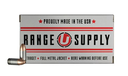 Underwood Ammo 9mm Ammo 115gr FMJ Ammunition - 50 Rounds