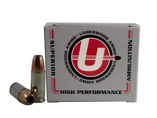 Underwood Ammo 9mm Ammo 147gr JHP Ammunition - 20 Rounds