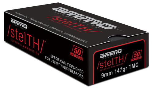 Ammo Inc 9mm Luger Ammo 147gr TMC Ammunition - 20 Rounds