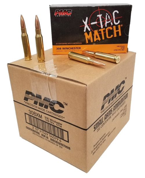 PMC .308 Winchester Ammo 168gr OTM Ammunition - 20 Rounds