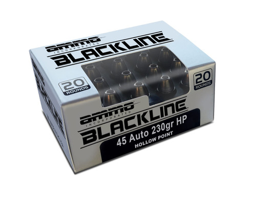 Ammo Inc .45 ACP Ammo 230gr JHP Ammunition - 20 Rounds