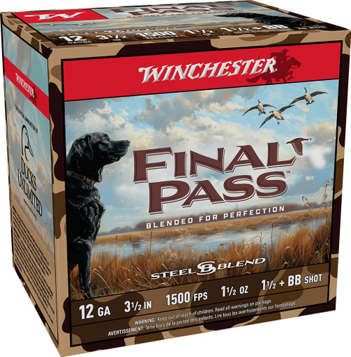WIN FINAL PASS 12GA 3.5 1-1/2OZ #BB-1.5 25/10
