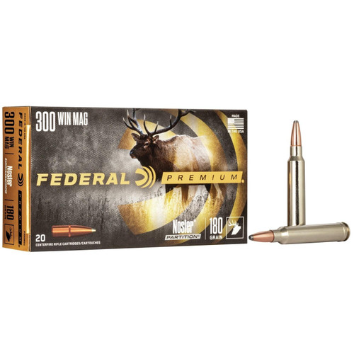 Federal .300 Win MAG Ammo 180gr NP Ammunition - 20 Rounds