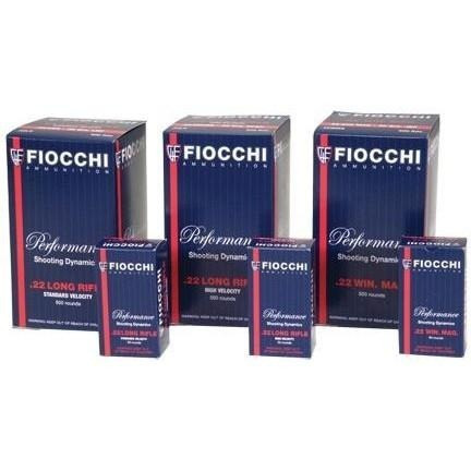 Fiocchi 22 LR Ammo 38gr CPHP Ammunition - 50 Rounds