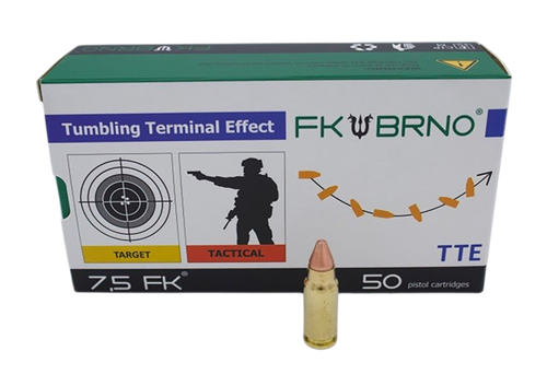 Italian Firearms Group 7.5 FK Ammo 101gr Spoon Tip Ammunition - 50 Rounds