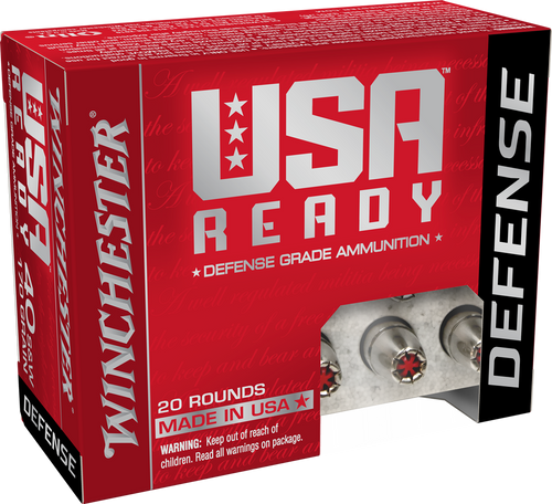 Winchester .40 S&W Ammo 170gr JHP Ammunition - 20 Rounds