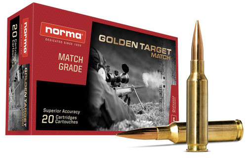 Norma 6.5 Creedmoor Ammo 143gr HP Ammunition - 20 Rounds