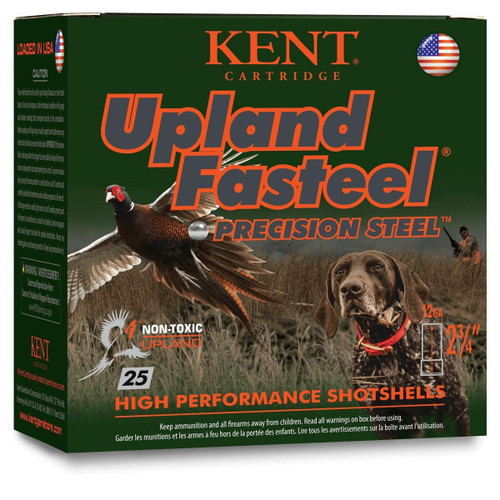 Kent Cartridge 12 Gauge Ammo 1-1/8 oz #6 Steel Ammunition - 25 Rounds