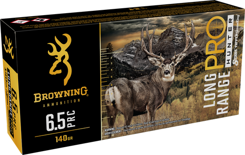 Browning Ammunition 6.5 PRC Ammo 140gr STGK Ammunition - 20 Rounds