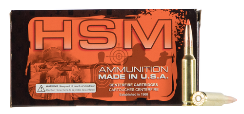 HSM 223 Ammo 77gr Sierra MatchKing BTHP Ammunition - 50 Rounds