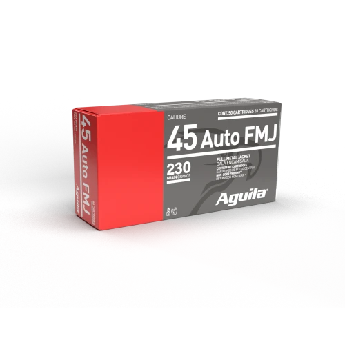 Aguila 45 ACP Ammo 230gr FMJ Ammunition - 50 Rounds