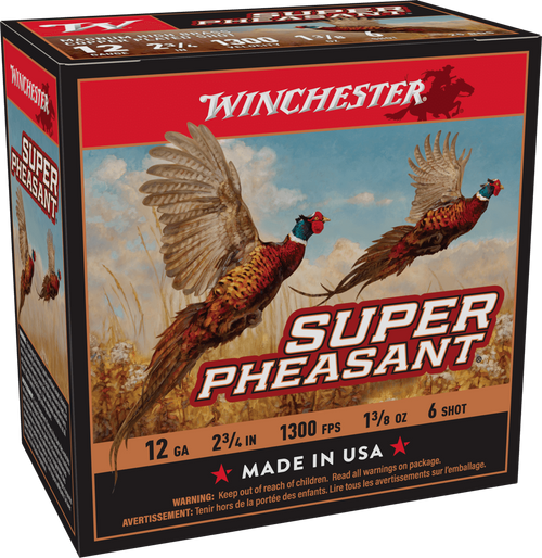 Winchester 12 Gauge Shotgun Ammunition X12PH6 2.75" #6 - 25 Shells