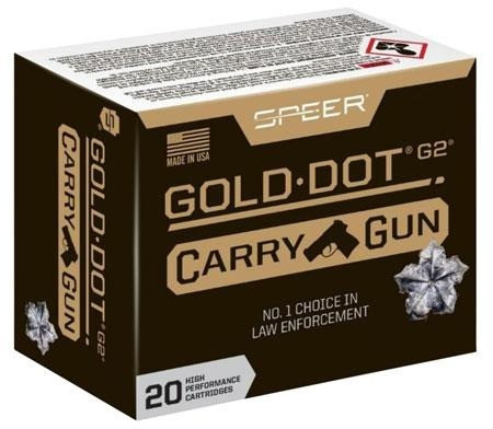 Speer .45 ACP Ammo 200gr JHP Ammunition - 20 Rounds