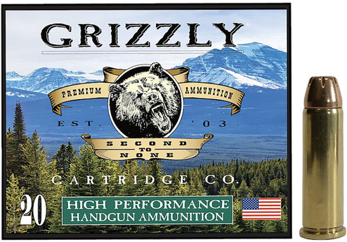 Grizzly Cartridge .38 Special Ammo 148gr JHP Ammunition - 20 Rounds