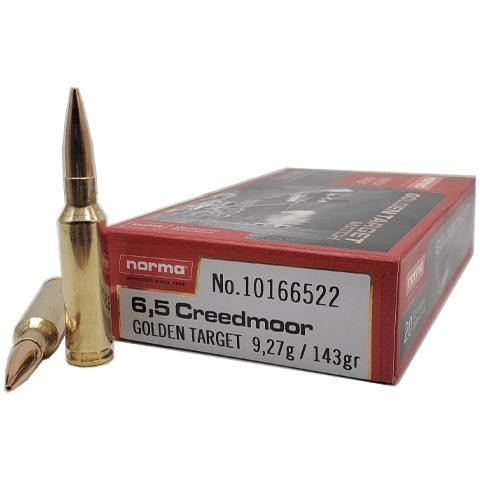 Norma 6.5mm Creedmoor Ammo 130gr BTHP Ammunition - 20 Rounds