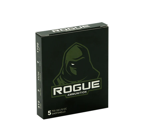 Rogue Ammunition .410 Bore Ammo 27/32 oz #9 Ammunition - 5 Rounds