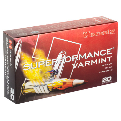 Hornady .243 Winchester Ammo 58gr V-Max Ammunition - 20 Rounds