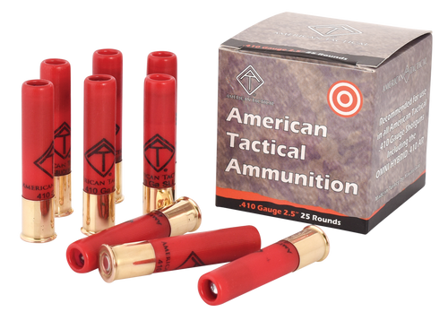 American Tactical 410 Gauge Ammo 1/4 oz HP Rifled Slug Ammunition - 25 Rounds