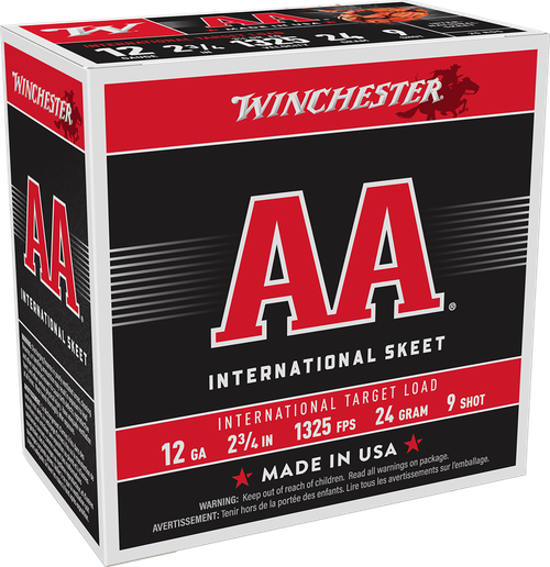 Winchester 12 Gauge Ammo 24gm #9 Lead Ammunition - 25 Rounds