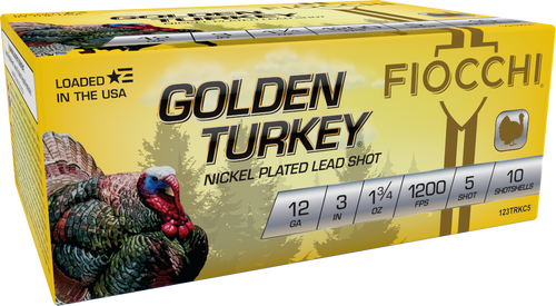 Fiocchi 12 Gauge Ammo 1-3/4 oz #5 Lead Ammunition - 10 Rounds