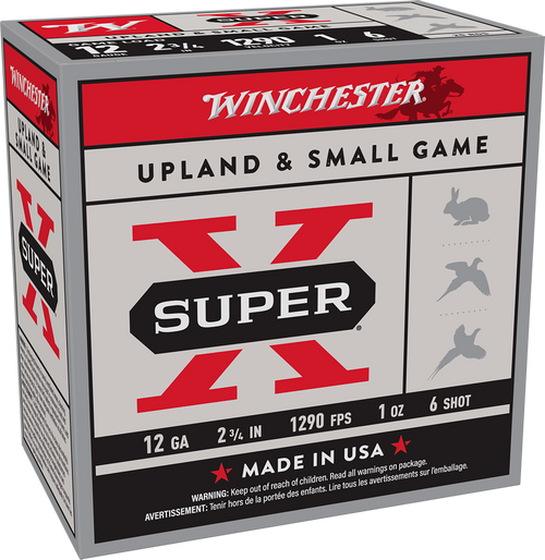 Winchester 12 Gauge Ammo 1 oz #6 Lead Ammunition - 25 Rounds