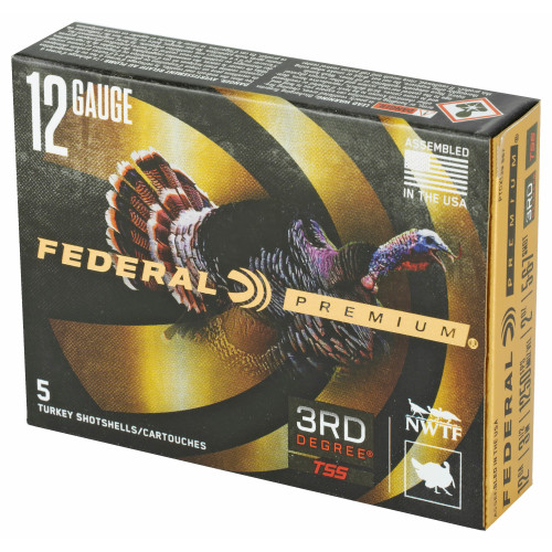 Federal Premium 12 Gauge Ammo 2 oz #5 #6 and #7 Shot Ammunition - 5 Rounds