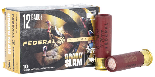 Federal 12 Gauge Ammo 1 3/4 oz #5 Lead Ammunition - 10 Rounds