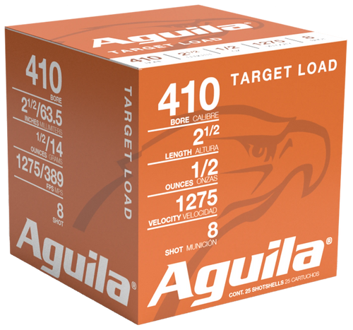 Aguila 410 Gauge Ammo 1/2 oz #9 Lead Ammunition - 25 Rounds