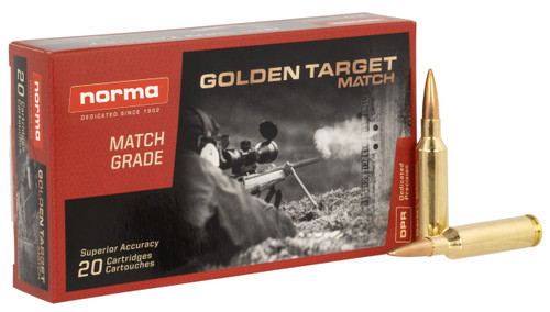 Norma 6mm Creedmoor Ammo 107gr HPBT Ammunition - 20 Rounds