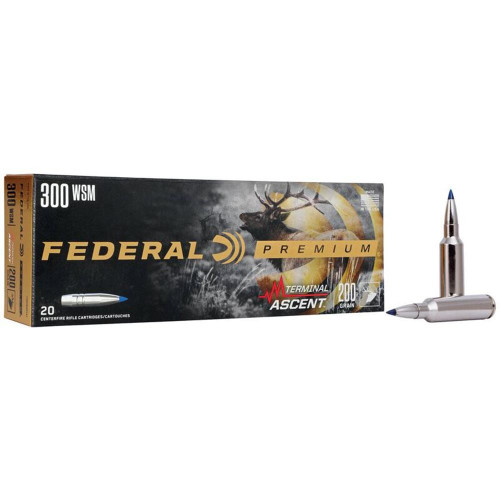 Federal Terminal Ascent 300 WSM 200gr Terminal Ascent Ammo - 20 Rounds