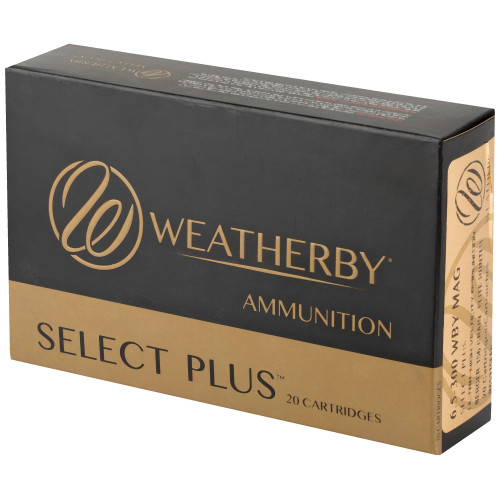 Weatherby 6.5-300 Magnum Ammo 156gr BEH Ammunition - 20 Rounds
