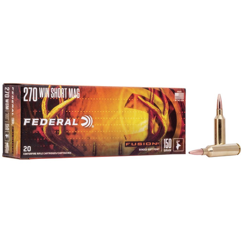 Federal .270 WSM Ammo 150gr FSP Ammunition - 20 Rounds