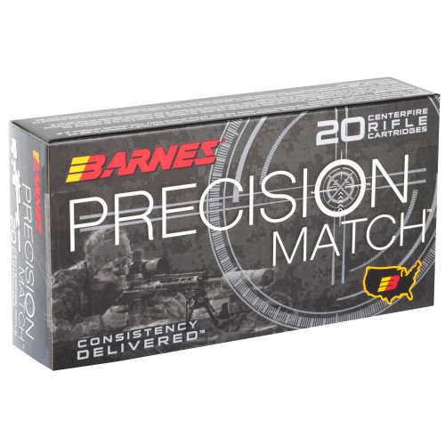 Barnes .308 Win Ammo 175gr OTM Ammunition - 20 Rounds