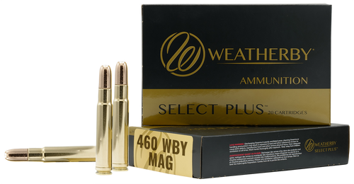 Weatherby 460 Weatherby Magnum Ammo 450gr Barnes TSX Lead Free Ammunition - 20 Rounds