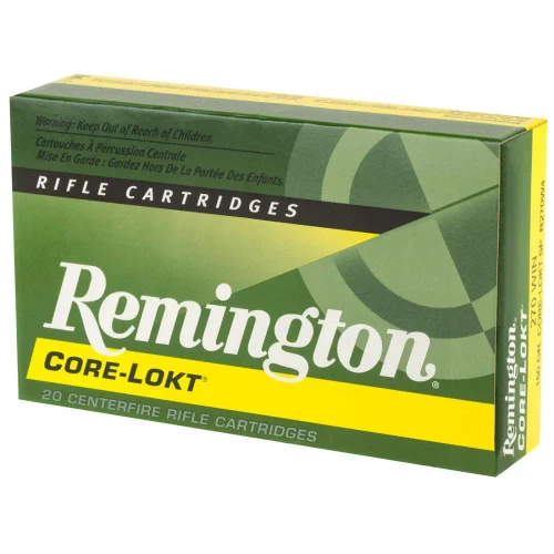 Remington .270 Win Ammo 150gr SP Ammunition - 20 Rounds