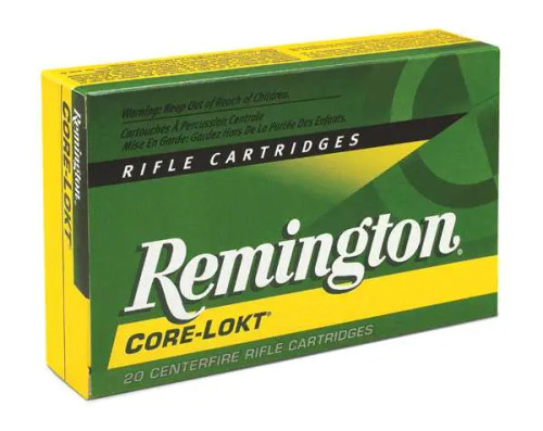 Remington 270 Ammo 150gr Soft Point Core-Lokt (SPCL) Ammunition - 20 Rounds