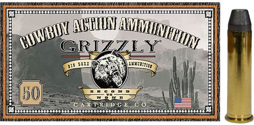 Grizzly 357 Magnum Ammo 158gr Round Nose Flat Point Ammunition - 50 Rounds