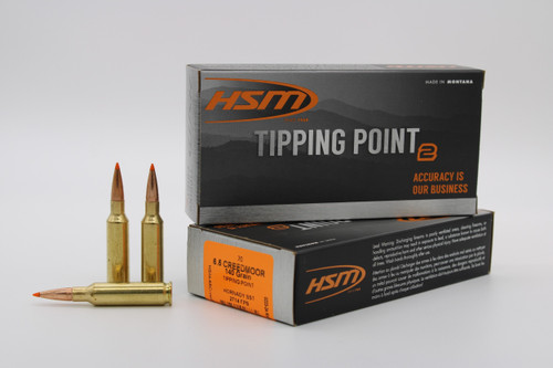 HSM Ammunition 6.5 Creedmoor Ammo 140gr JSP Ammunition - 20 Rounds