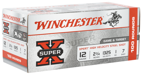 Winchester 12 Gauge Shotgun Ammunition WE12GTVP7 2.75" #7 - 100 Shells