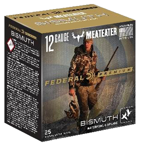 Federal 12 Gauge Ammo 1-3/8 oz #3 Bismuth Ammunition - 25 Rounds