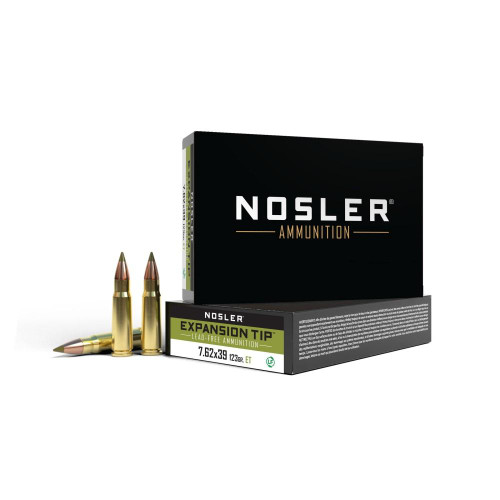 Nosler 7.62x39 Ammo 123gr PT Ammunition - 20 Rounds