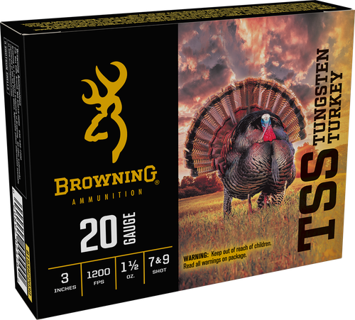 Browning Ammunition 20 Gauge Ammo 1-1/2 oz #7 and #9 TSS Ammunition - 5 Rounds