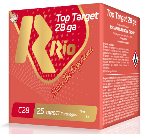 Rio Ammunition 28 Gauge Ammo 3/4 oz #7.5 Lead Ammunition - 25 Rounds