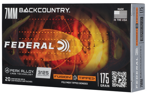 Federal 7mm Backcountry Ammo 175gr Fusion Ammunition - 20 Rounds Federal 7mm Backcountry Ammo 175gr Fusion Ammunition - 20 Rounds