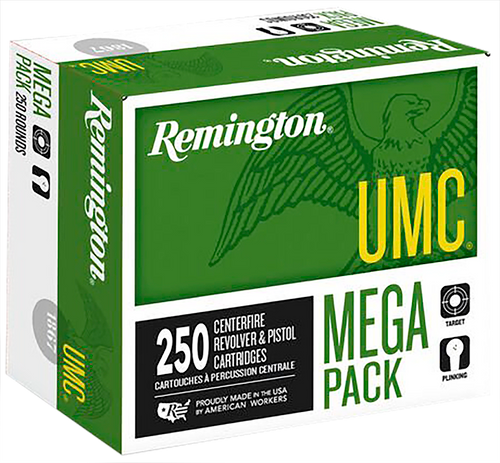 Remington 380 Ammo 95gr Full Metal Jacket Ammunition - 250 Rounds