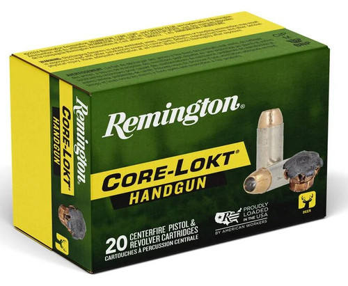 Remington 357 Magnum Ammo 180gr JHP Ammunition - 20 Rounds