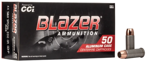 CCI Blazer Aluminum 44 Special 200gr JHP Ammo - 50 Rounds